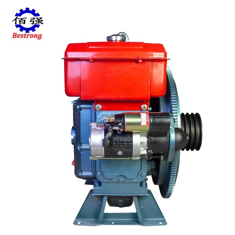 High Quality Four-Stroke Powerful Single Cylinder  20HP 22HP Diesel Engine ZS1115 Direct Injection