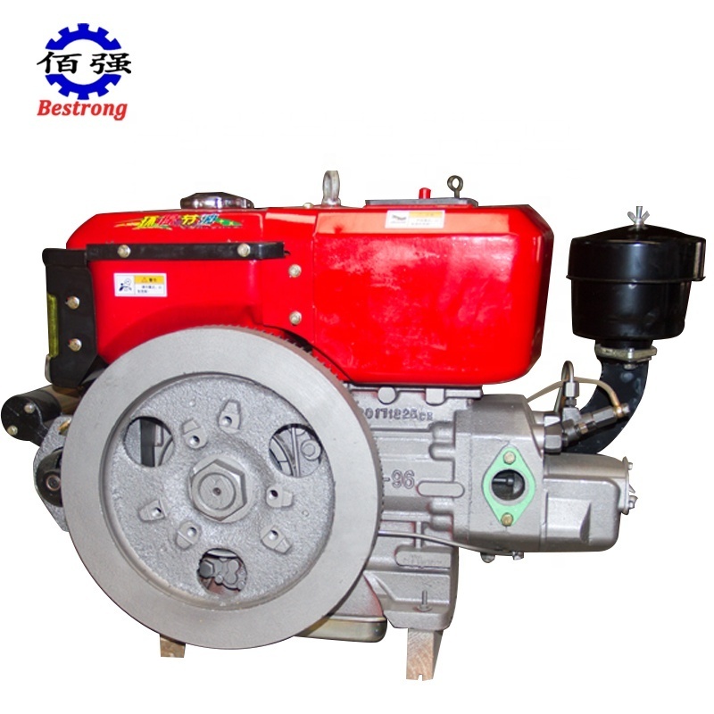 High Quality Direct injection Four-Stroke Small Single Cylinder 12HP Diesel Engine ZR195 S195 ZS195 for Agriculture machinery