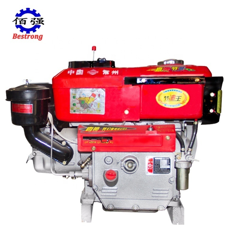 High Quality Direct injection Four-Stroke Small Single Cylinder  12HP 13HP Diesel Engine ZR192 R192 for Agriculture machinery