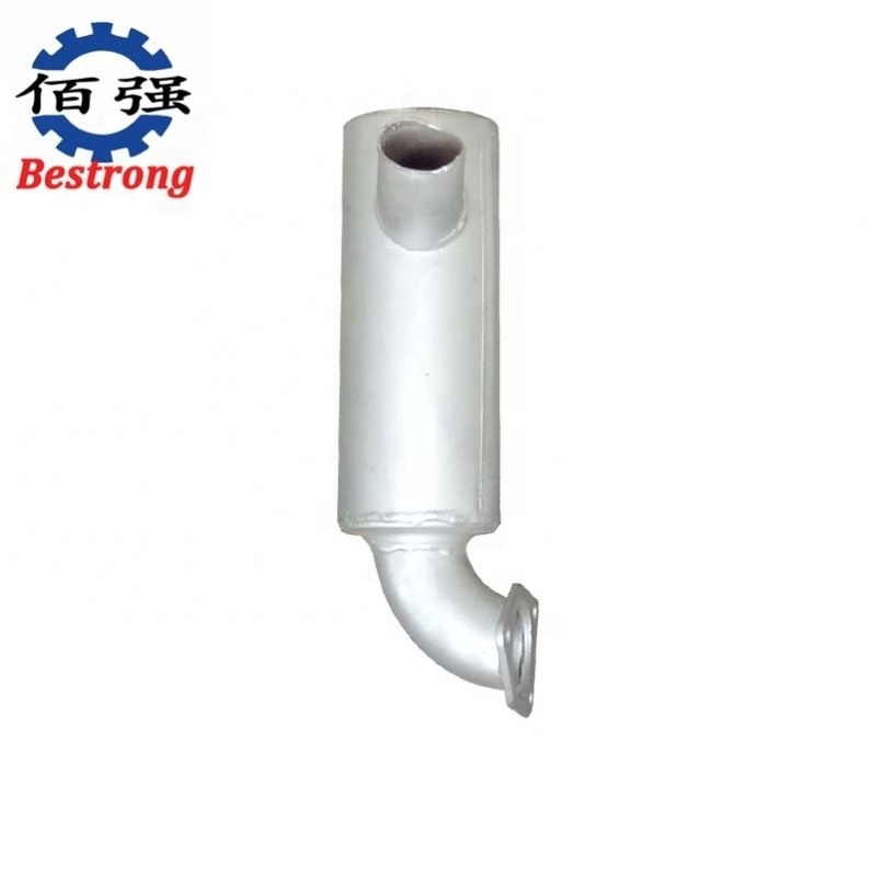 Silencer Muffler Assy For Diesel Engine Parts For Three Wheel Tricycle Mini Tractor Use