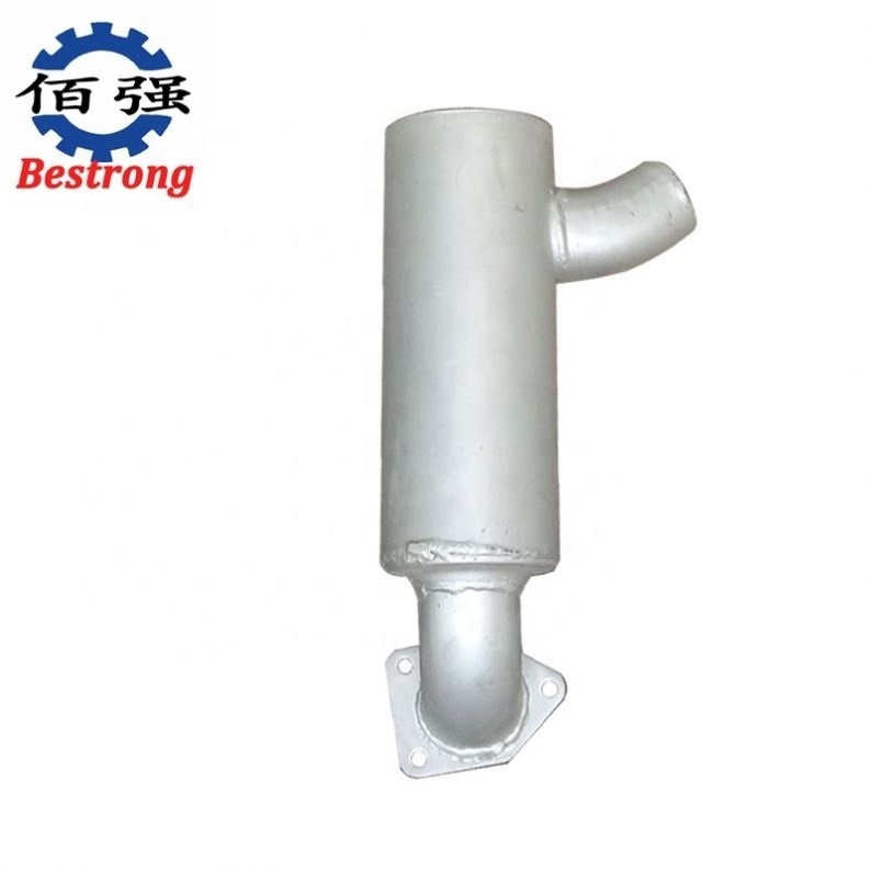 Silencer Muffler Assy For Diesel Engine Parts For Three Wheel Tricycle Mini Tractor Use