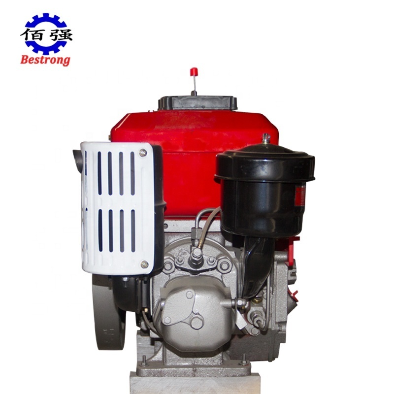 High Quality Direct injection Four-Stroke Small Single Cylinder  12HP 13HP Diesel Engine ZR192 R192 for Agriculture machinery