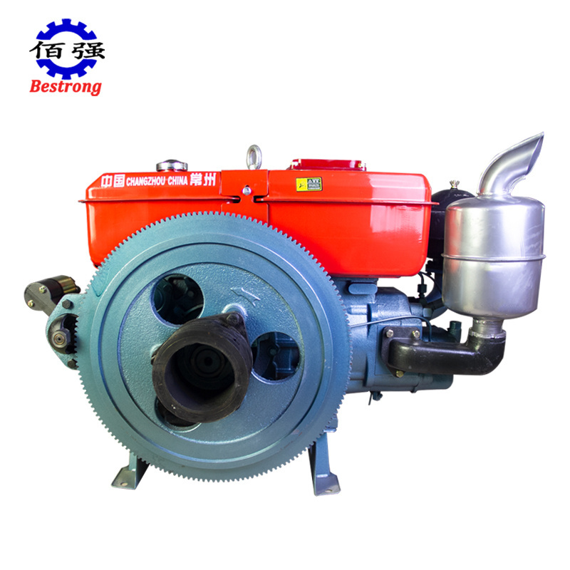 High Quality Four-Stroke Powerful Single Cylinder  20HP 22HP Diesel Engine ZS1115 Direct Injection