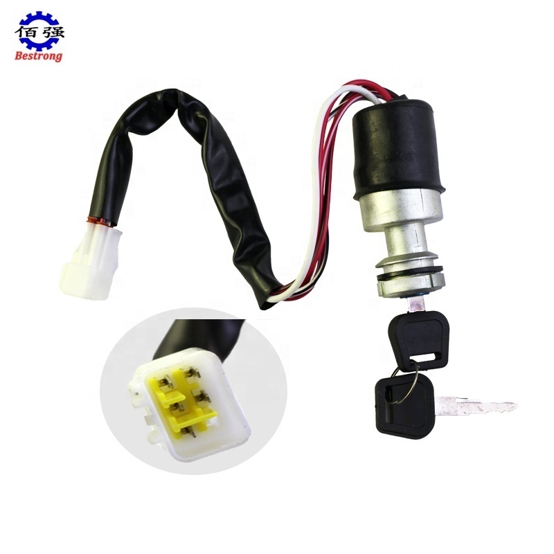 Ignition Lock Starting Switch With Keys For Foton LOV-OL 404 454 484 504 554 704 754 Tractor Spare Parts TL0148215006K