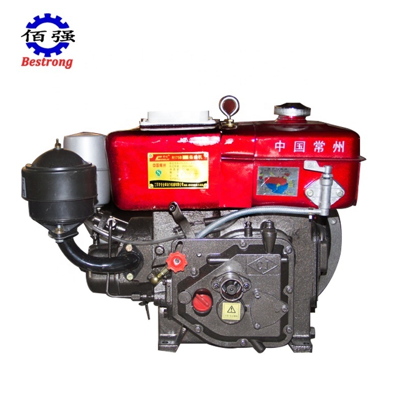 High Quality Four-Stroke Small Single Cylinder  6HP 6.5HP Diesel Engine R175B for Agriculture machinery 3.85KW