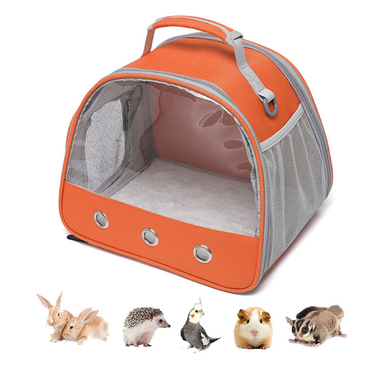 Manufacturer Of Small Animal Accessories Bird Travel Bag Pet Carrier For Small Birds Parrots Hamster Rabbit Travel Carrier Bag