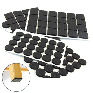 Sticky eva rubber floor protectors rubber pad door leg chair cap protectors small table leg plastic pad