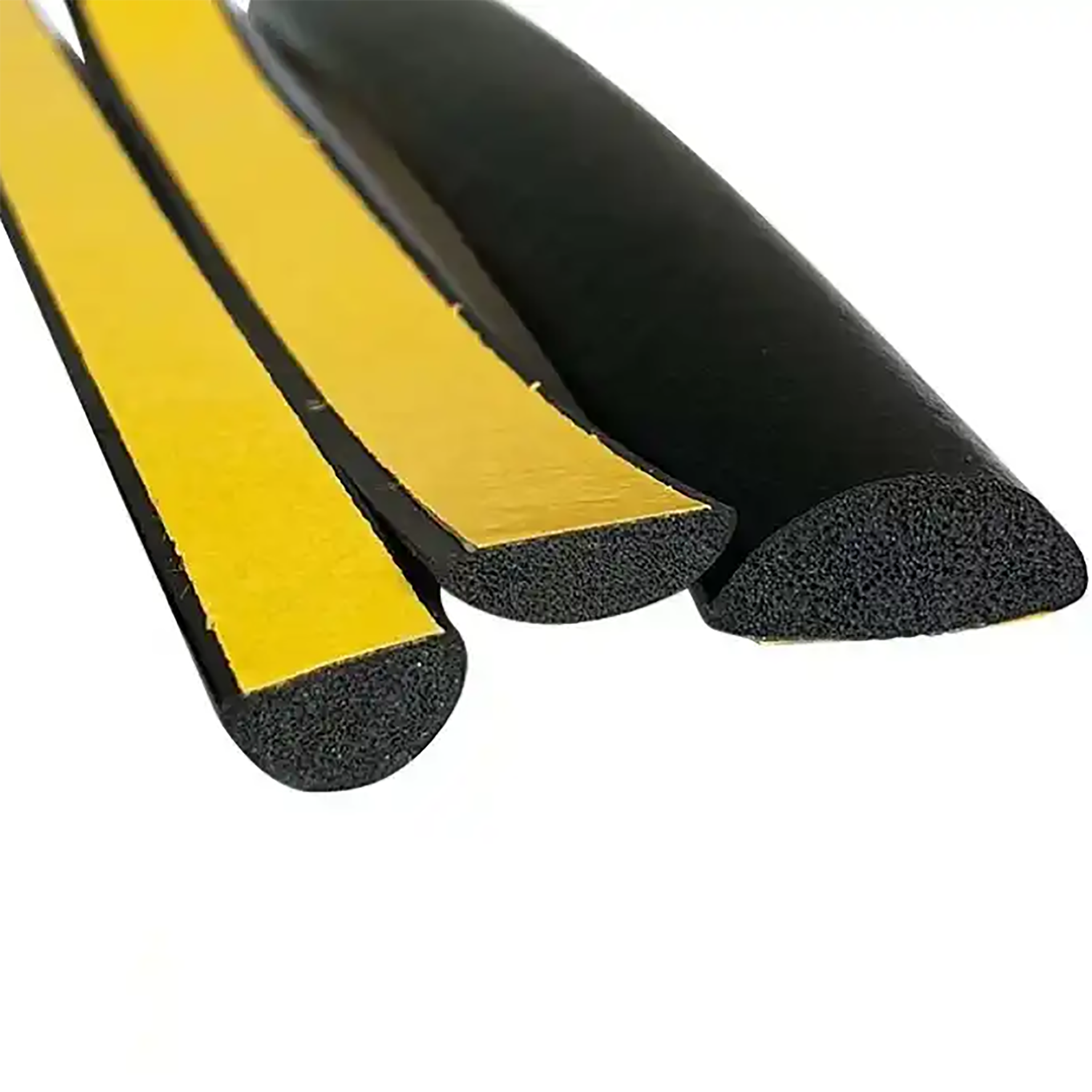 D Section rubber strip seals for hatch