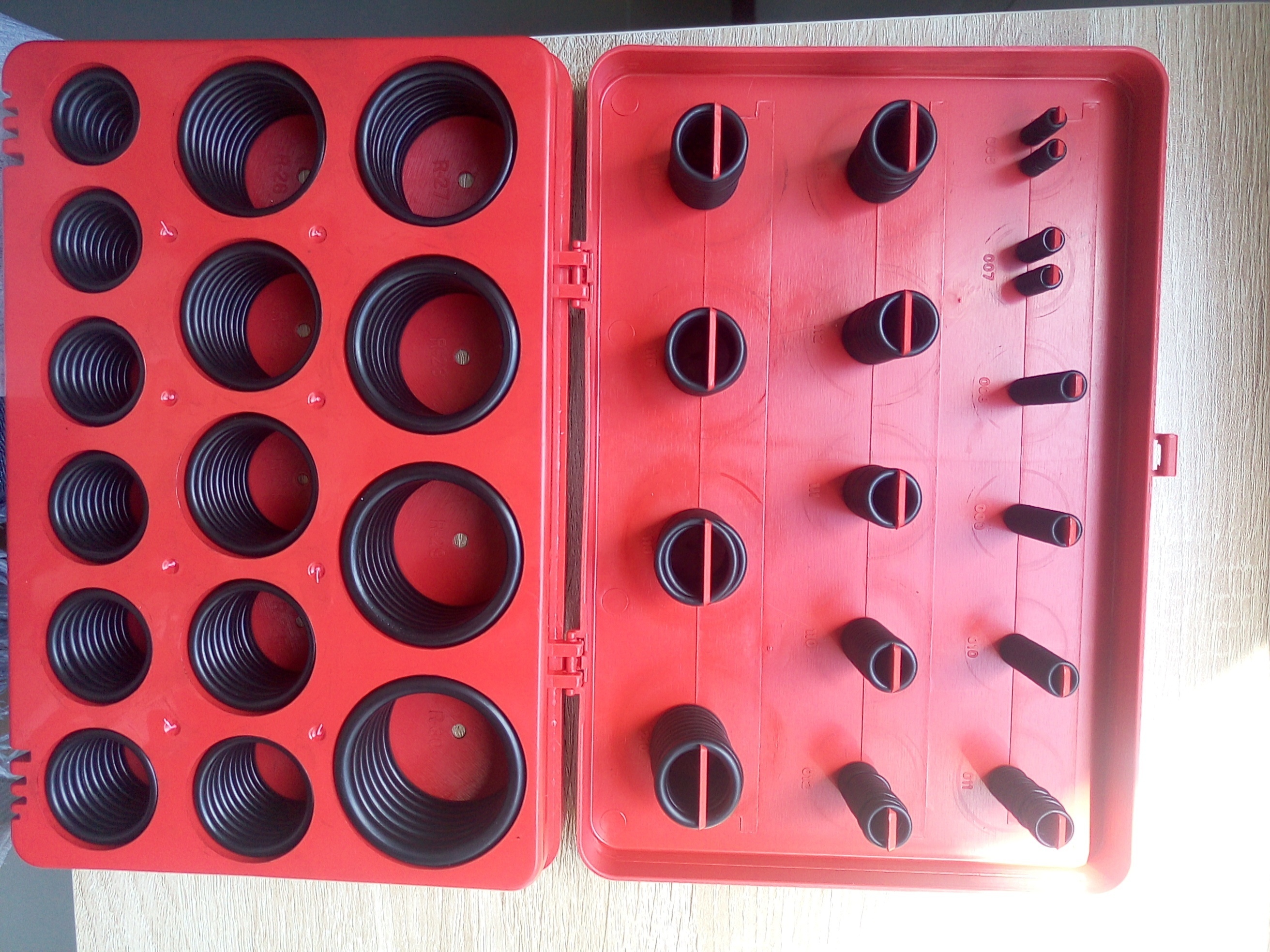 Hydraulic Cylinder Excavator O Ring Kit NBR O-Ring Box Service Kit Set Injector Oil Seal O-Ring Kit