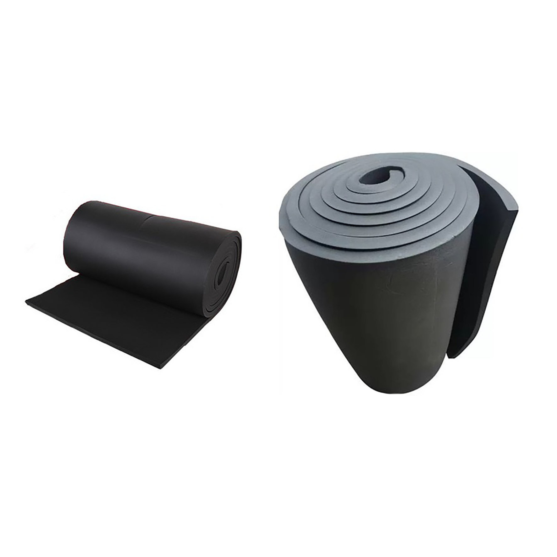 FUNAS Rubber Roofing Sheets Iso Board Rubber Insulation High Temperature Foam 1 Inch Sheet 5cm Thick Heat Insulation Material