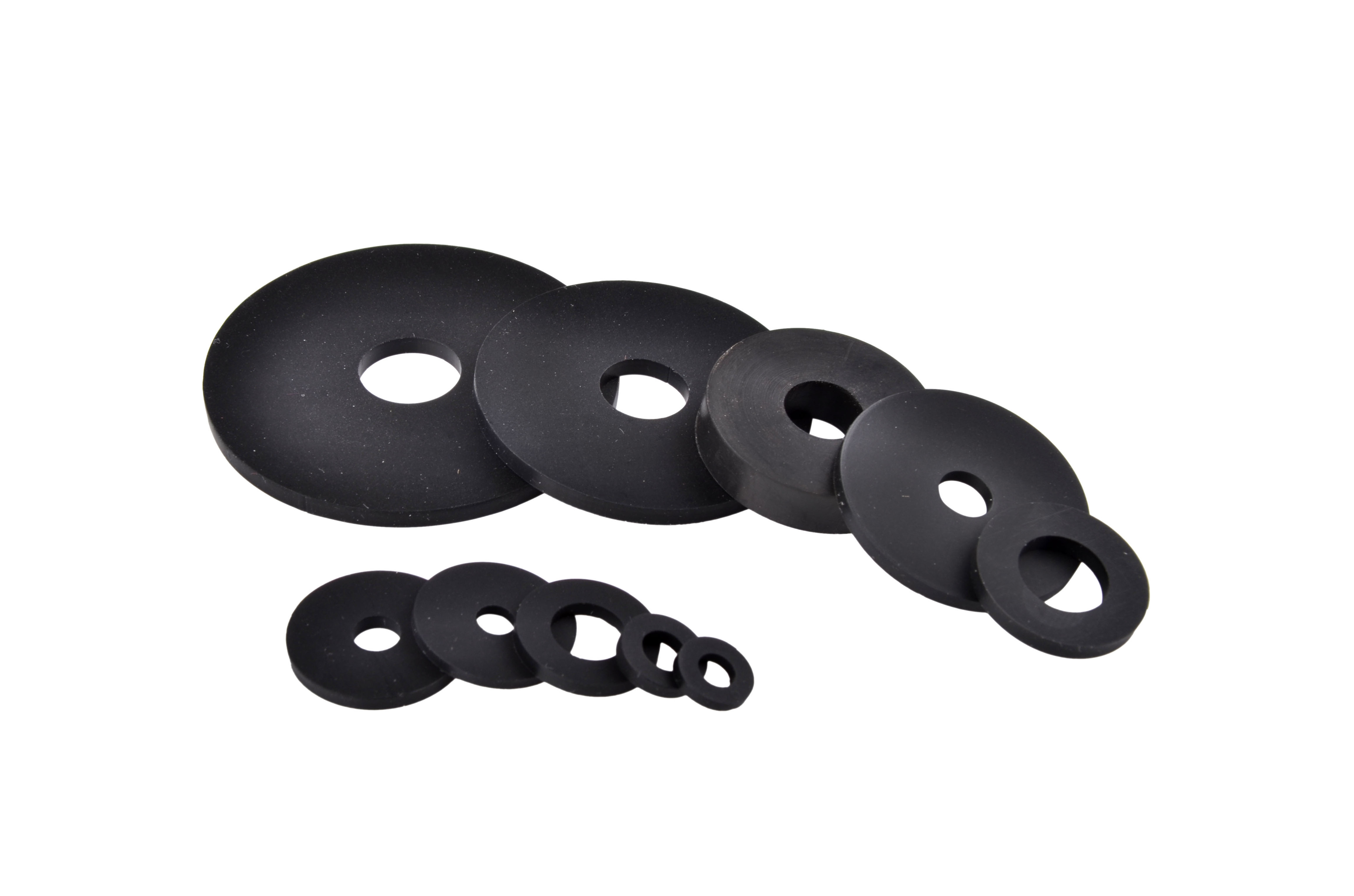 Silicone EPDM Gasket Round Flat Washer Rubber Gasket For Solar Panel