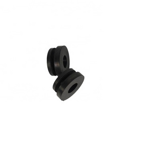 Custom Waterproof Angle Rectangular Computer Case Parts Cable Rubber Grommet For Cable Lug