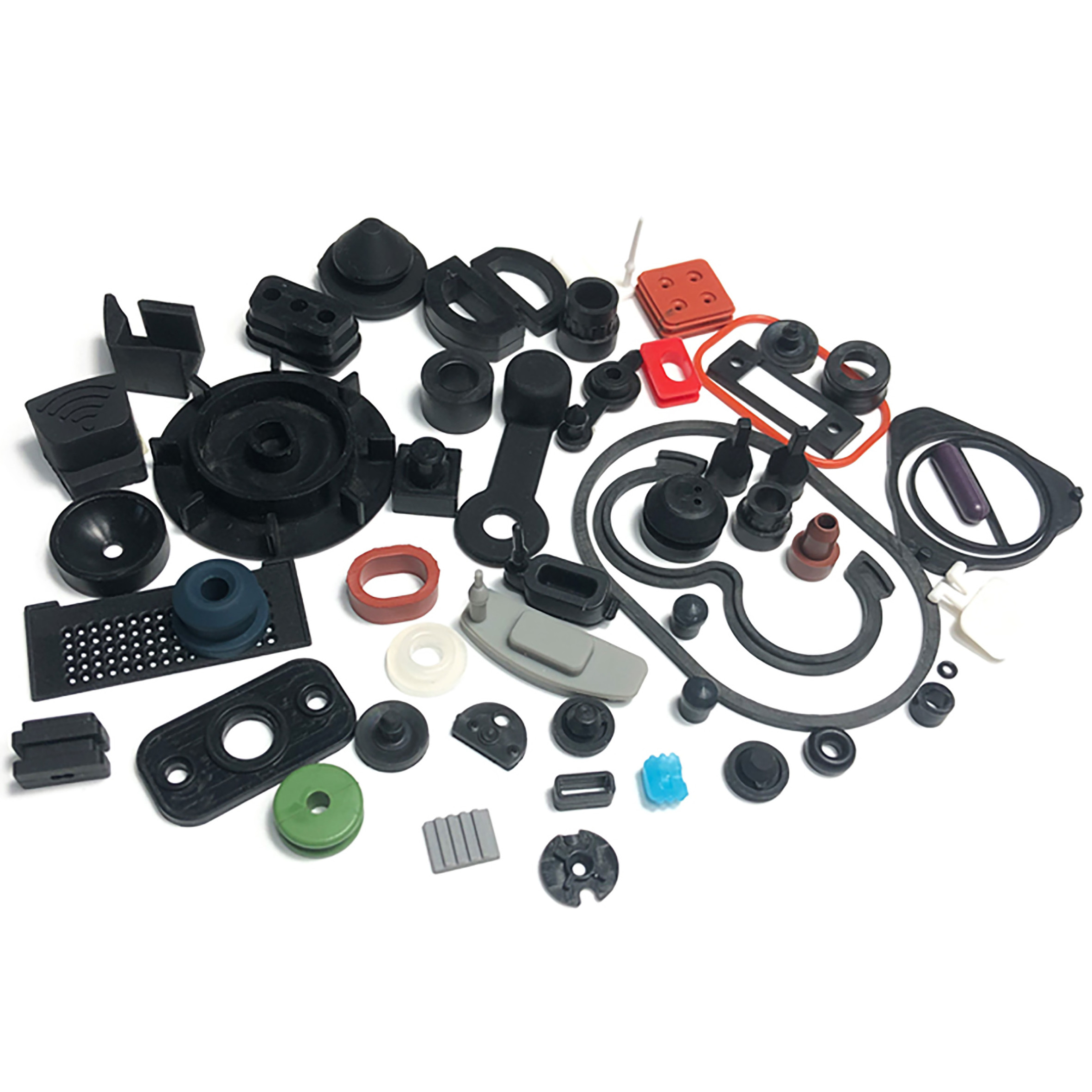 OEM Manufacturer High Quality Neoprene Rubber Part Custom High Precision FPM FFKM Aflas EPDM Rubber Seal Gasket