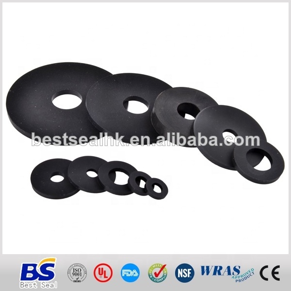 Factory Wholesale Custom Silicone Flat Washer Round Rubber Gasket Seal