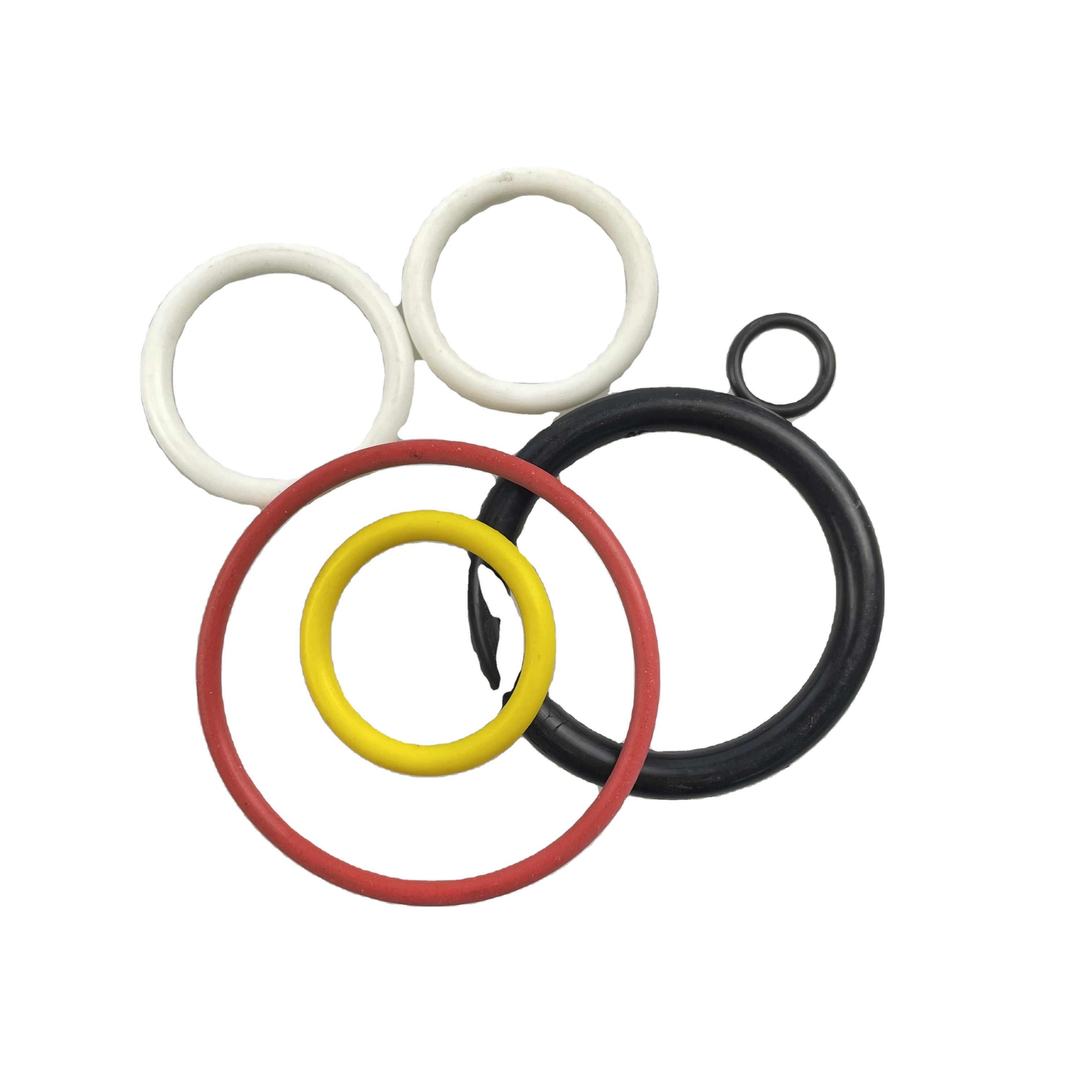 Fluoroelastomer Compound Fkm Sheet Large Size O-Ring Rubber Seals