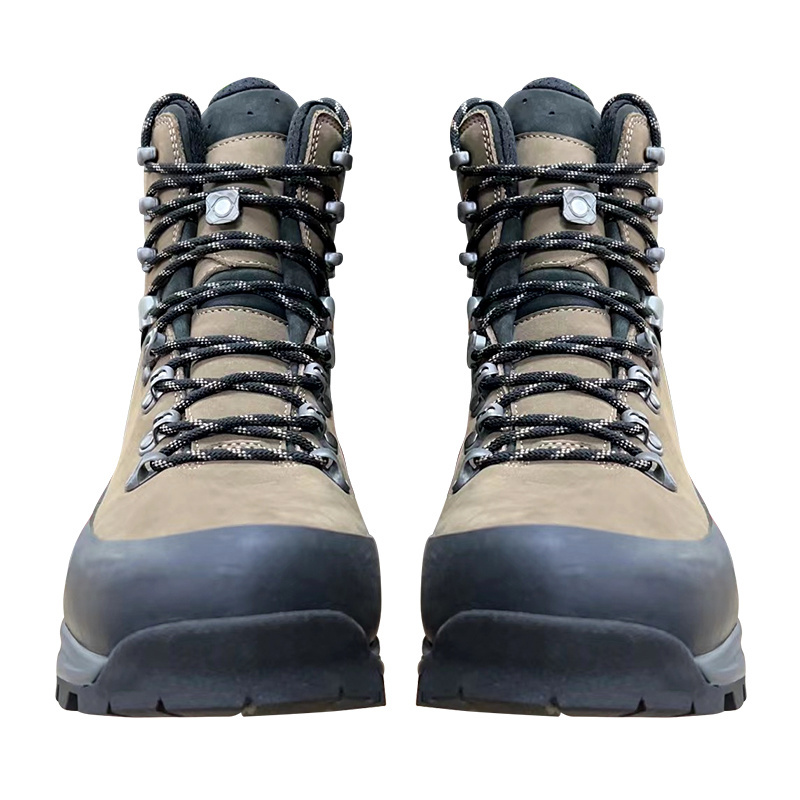 HS-03 Top Nubuck leather  Non-slip outdoor off-road boots hiking shoes waterproof men s hiking boots