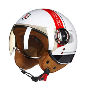 110 Top electric scooter vintage helmet open face classic  racer bike halmet motorcycle helmet for Universal for boys and girls