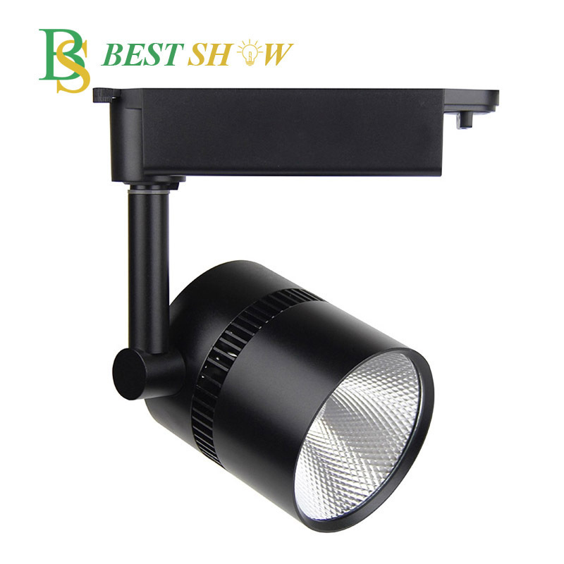 Guangzhou 2 3 4 phase 10w 15w 20w 25w 30w 35w 40w 50w par30 led track spotlight 2700k 3000k 3500k 4000k 6000k 6500k 7000k