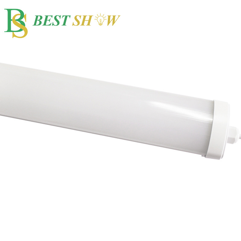 IP65 led linear light waterproof office linkable triproof tri proof led light