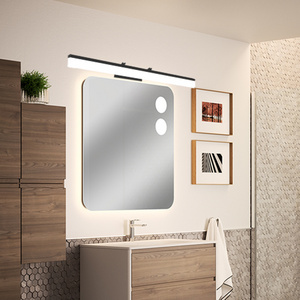 China manufacturer Adjustable Surface mounted washroom led mirror bathroom wall lamp waterproof led mirror light for hotel