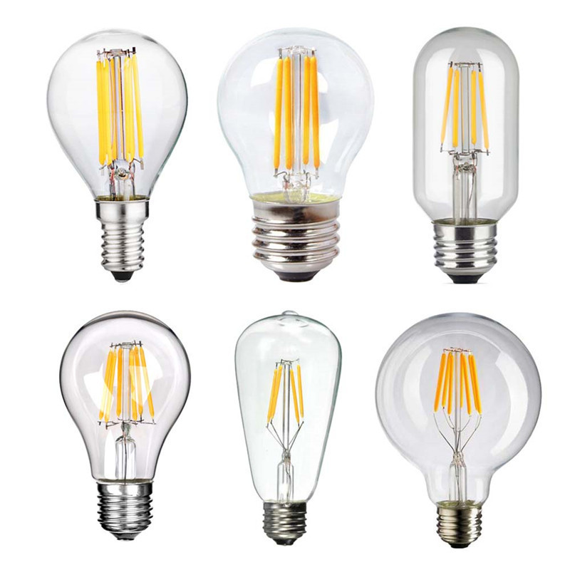 E12 E17 led filament light candle bulb