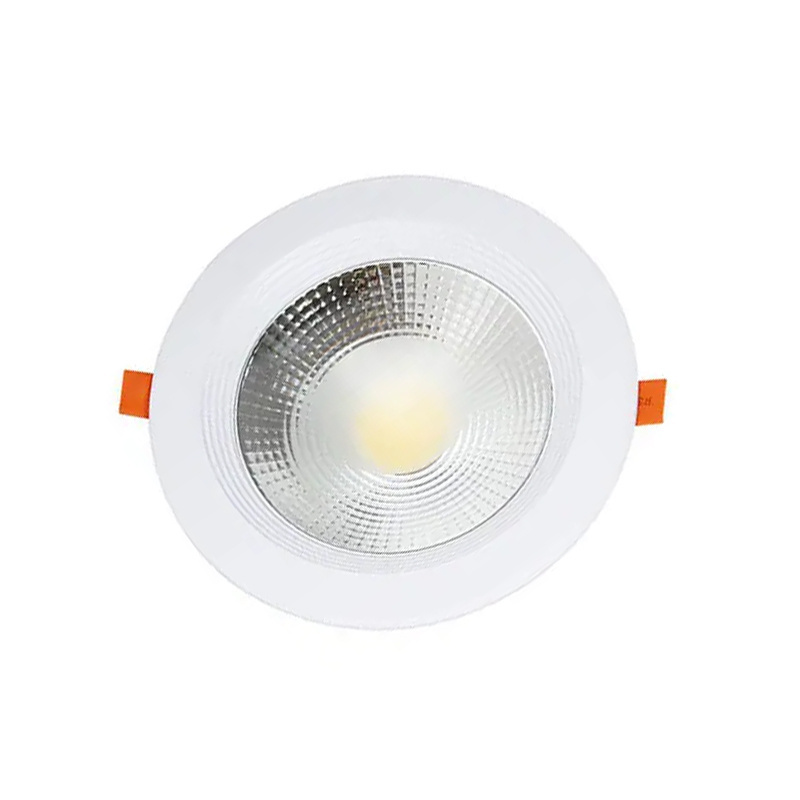 Aluminum led down light round recessed 7W 10W 15W 20W 24W cob led downlight