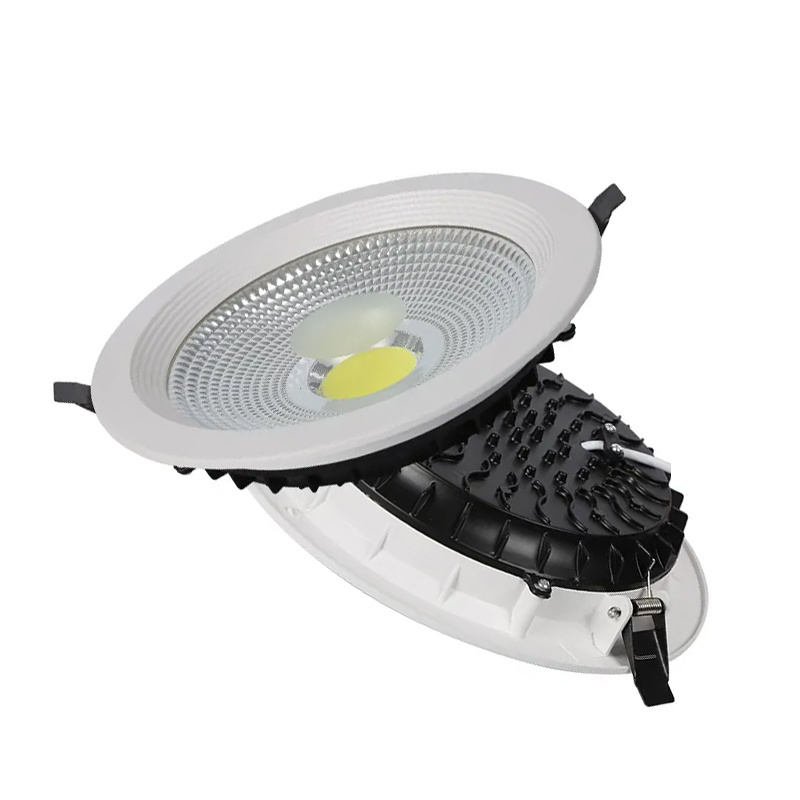 Aluminum led down light round recessed 7W 10W 15W 20W 24W cob led downlight