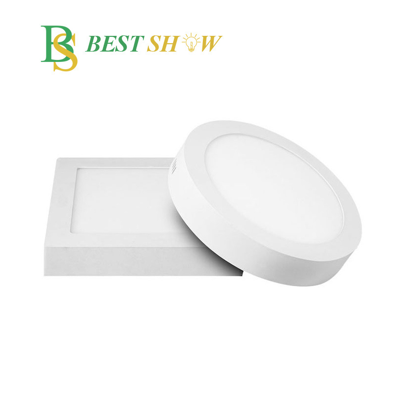 Pop led light 6W 7W 9W 12W 15W 18W 20W 24W Square Round Surface Mounted LED panel light IP44 for Balcony Downlight