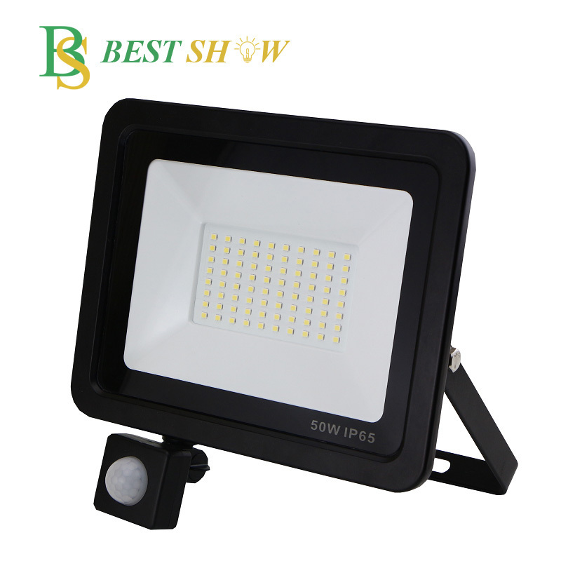 Outdoor IP66 rechargeable reflector led floodlight skd 10w 30w 50w 100w 200w 300w 400w 500w led flood light