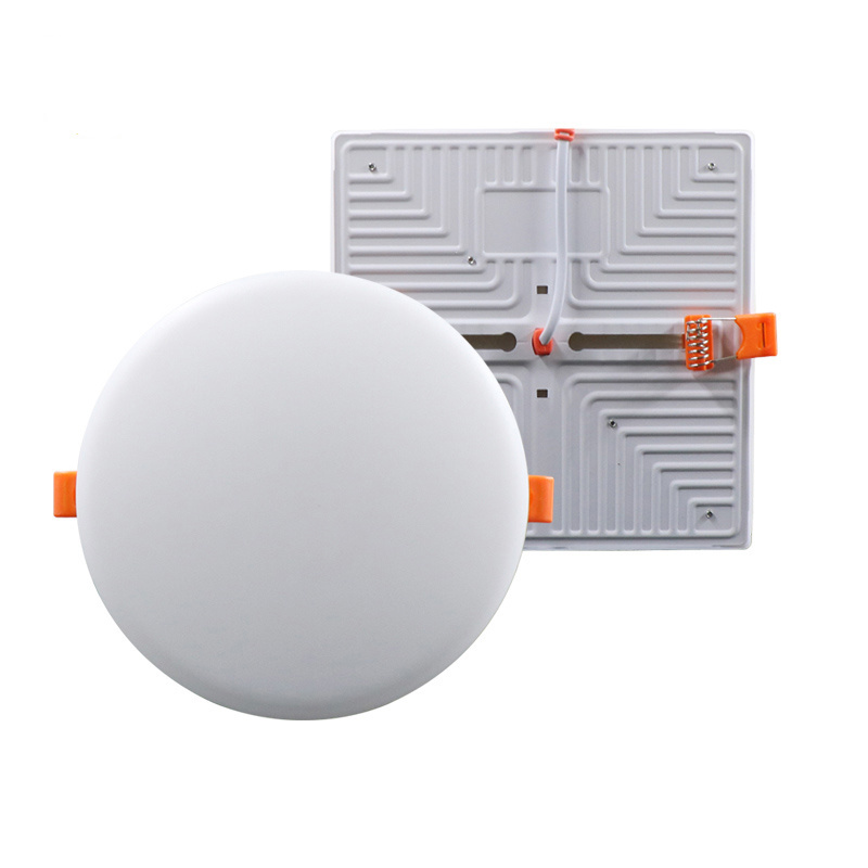 3000K 4000K 6000K round 12 watt embedded ceiling lamp frameless led light panel 9w 12w 18w 24w 36w