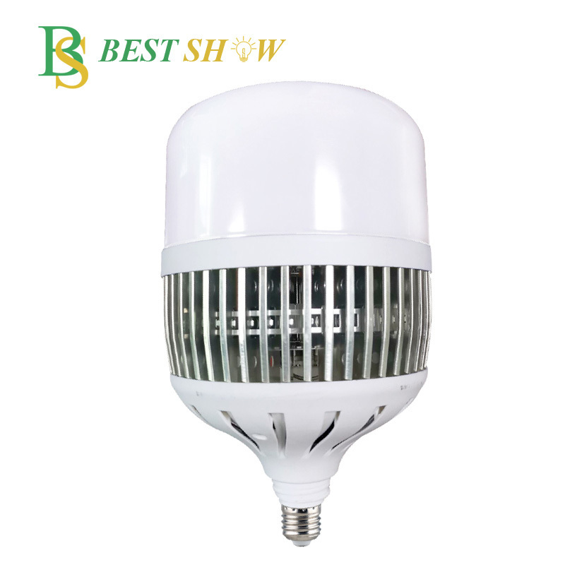 High Power 10000k E27 B22 E40 focos led bulb 12V 24V dc 10w 20w 30w 40w 50w 60w 80w 100w emergency T led bulb