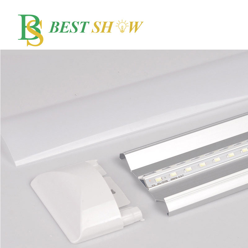 Iron Aluminum purification fixture flat led batten light skd 2 3 4 5 feet 3000k 4000k 4500k 6000k 6500k 7000k