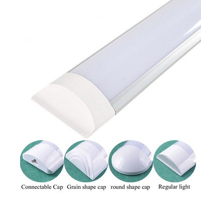 linkable led linear tube fixture 18w 36w 54w 60w 80w 100w 600mm 900mm 1200mm 1500mm tri-proof lamp purification led batten light