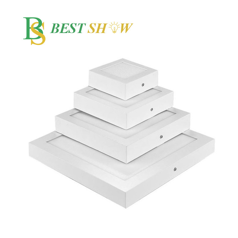 Pop led light 6W 7W 9W 12W 15W 18W 20W 24W Square Round Surface Mounted LED panel light IP44 for Balcony Downlight