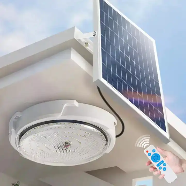 High Quality Modern home use Remote Control Indoor Solar LED Ceiling Light