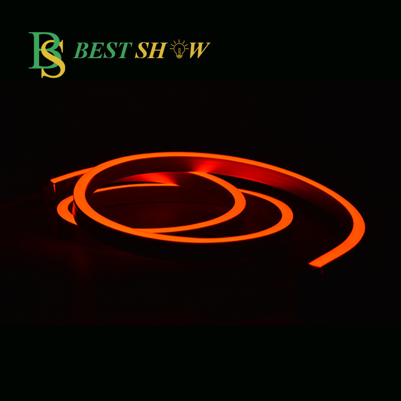 Foshan ETL CE Certificate PVC IP65 rope strip light for ceiling 230v 220v 110v 12V 24V Waterproof silicone LED Neon light