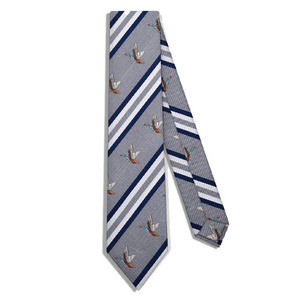 Custom embroidered ties Animal Pattern Necktie Cat Animal Pattern Tie Father's Day Birthday Gift