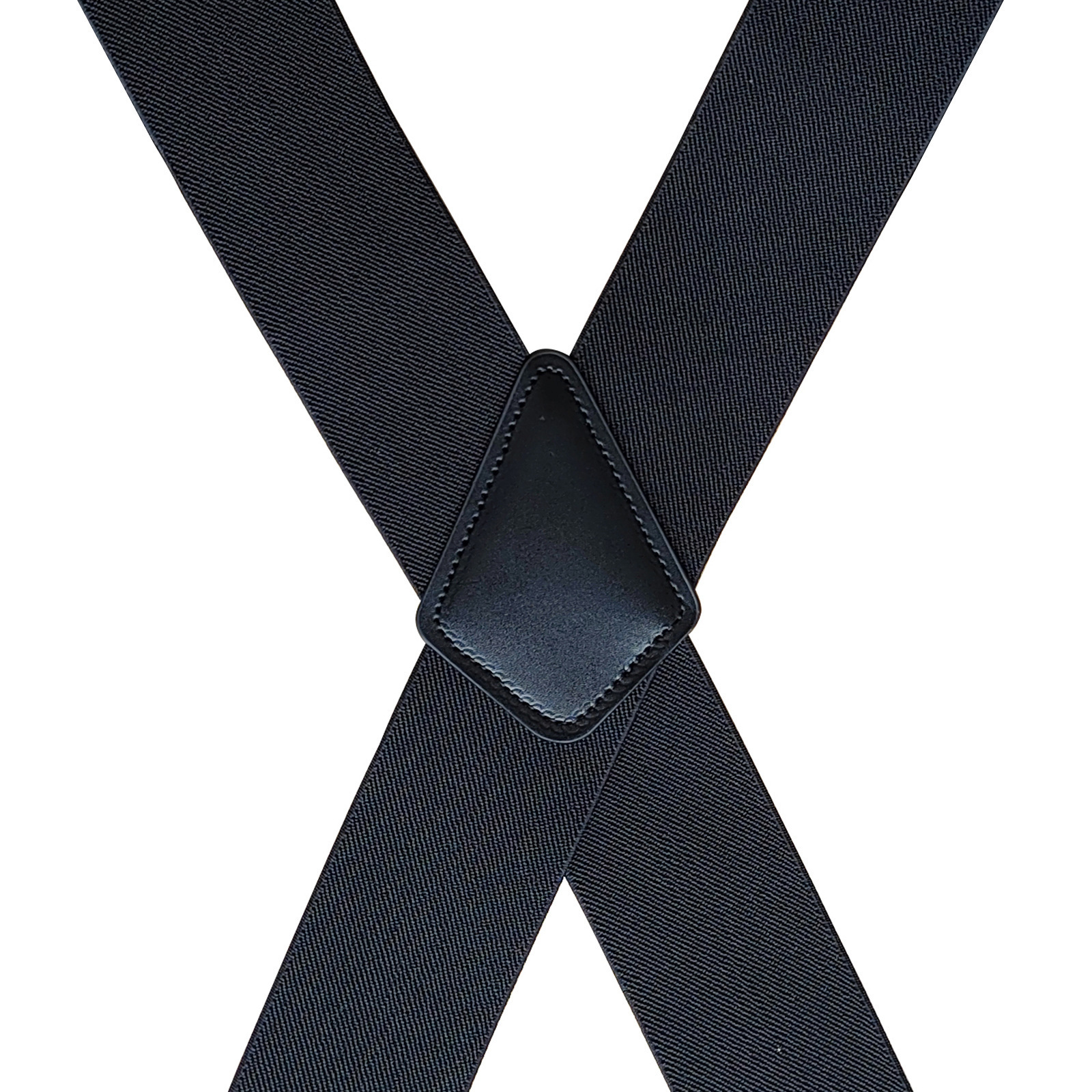 Men Utility Suspenders Adjustable Elastic - Heavy Duty 2 Inch Wide X Shape Strong Clip Suspender