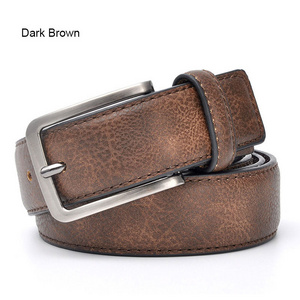 Vintage PU Leather Belt Retro Casual Belts for Men