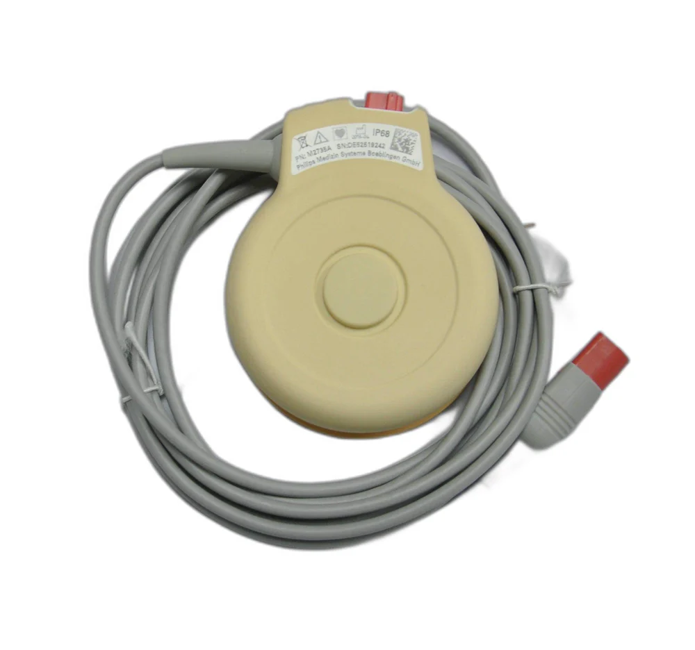 P-hilips PH Original Fetal Monitor US TOCO Ultrasound Transducer Probe M2735A M2736A Fetal TOCO US Transducer FM-20 FM-30 FM-40