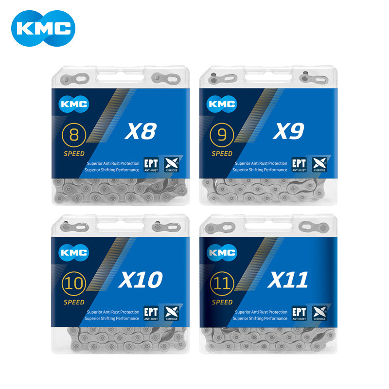 KMC Bike Chain   silver gold wholesale series 10 Speed bicycle chain MTB Road KMC X10 X10SL X10EL 116L