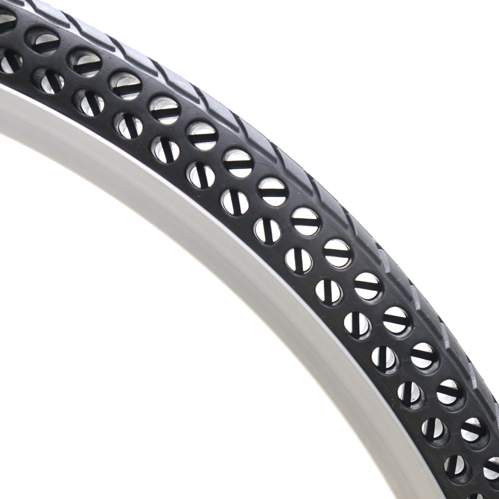 24x1-3/8 Inch Airless Tubeless Bicycle Tyres Never Flat Solid 24 Tire