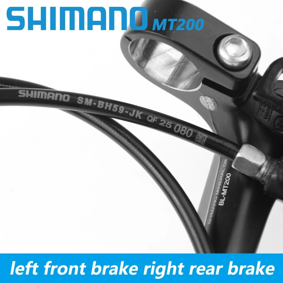 Hot sale SHIMANO MT200 brake MTB hydraulic oil disc hydraulic disc brake 2piston 800/1550mm mountain bike brake bicycle parts