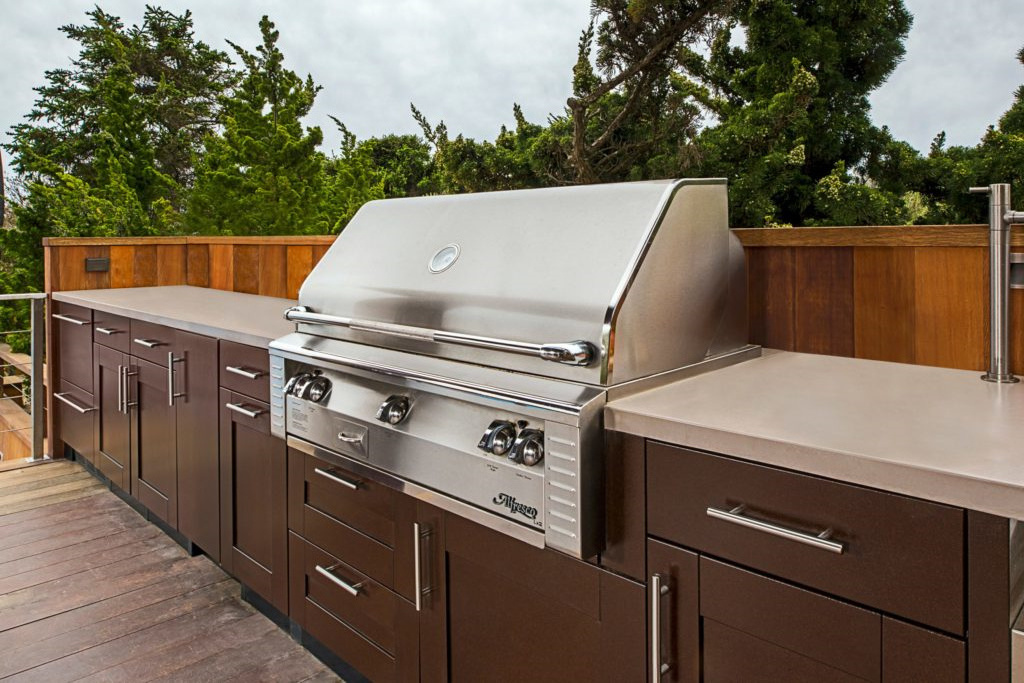 customized luxury outdoor garden bbq stainless steel kitchen cabinets