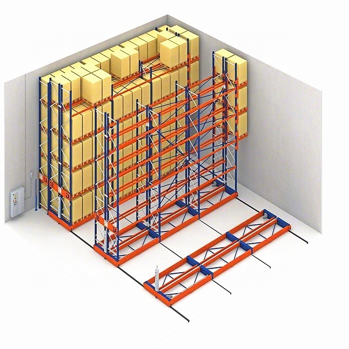 Double deep steel Q235 warehouse storage heavy duty selective steel pallet racking shelving for industrial customer sizes