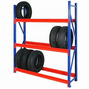 Free design Free sample tire racks for warehouse truck car spare commercial tire storage display rack cheap prices