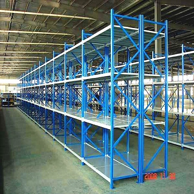 Nanjing factory warehouse storage medium duty shelf rack longspan racking shelving system