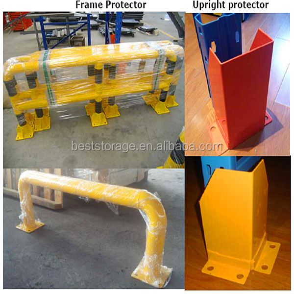 storage racking upright rack column guard corner protector with iSO CE