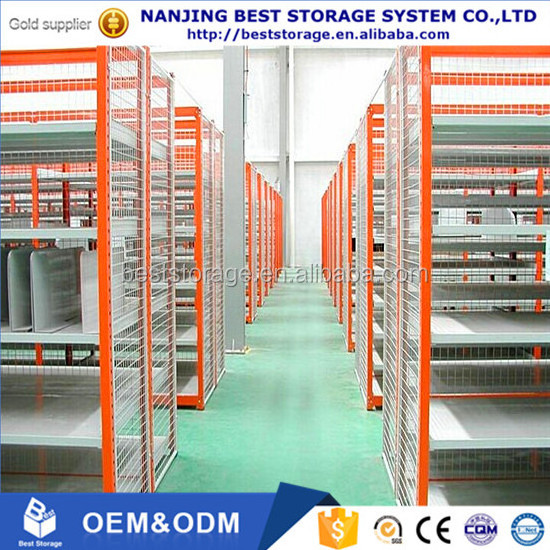 Medium duty load corrosion protection fabric roll racks storage racks for fabric rolls ISO CE standard