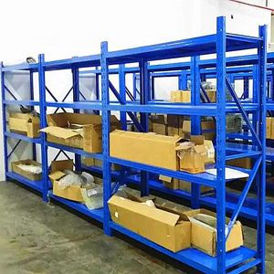 Rust resistance 500 kg load warehouse storage medium duty shelf rack long span racking shelving system